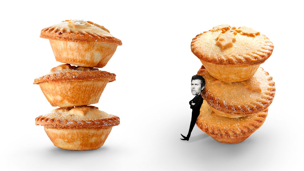 Meet Rhod Gilbert & share a mince pie with him after the show for 2